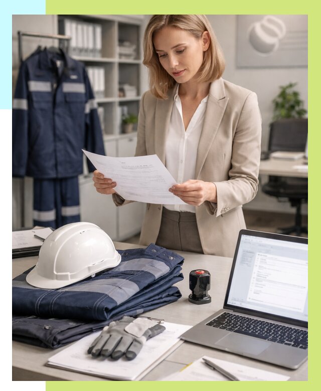 Сертификация спецодежды в Карпинске от 7188 р. | Алешин-Кпн