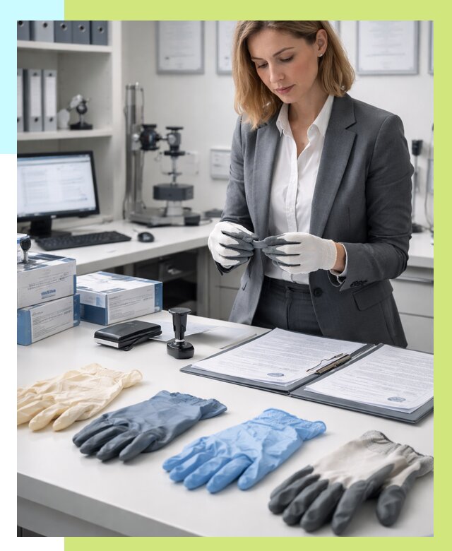 Сертификация перчаток в Карпинске от 8728 р. | Алешин-Кпн