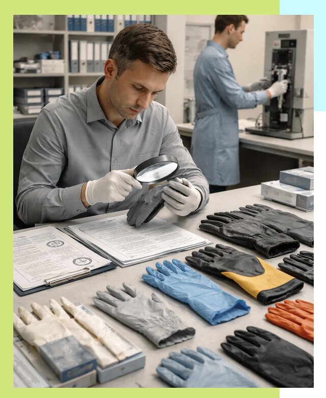 Сертификация перчаток и средств защиты продукции в Карпинске