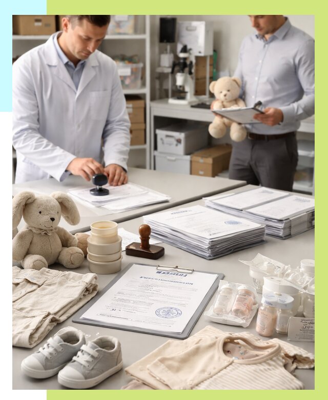 Сертификация детских товаров в Карпинске от 15402 р. | Алешин-Кпн