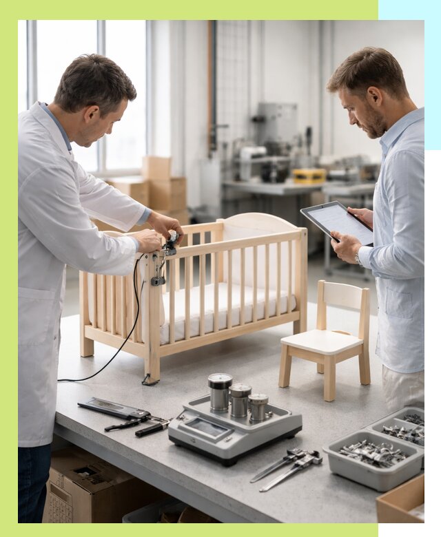 Сертификация детской мебели и проверка безопасности в Карпинске