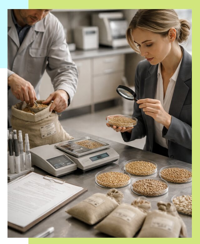Сертификация зерна в Карпинске по цене от 15402 р. | Алешин-Кпн