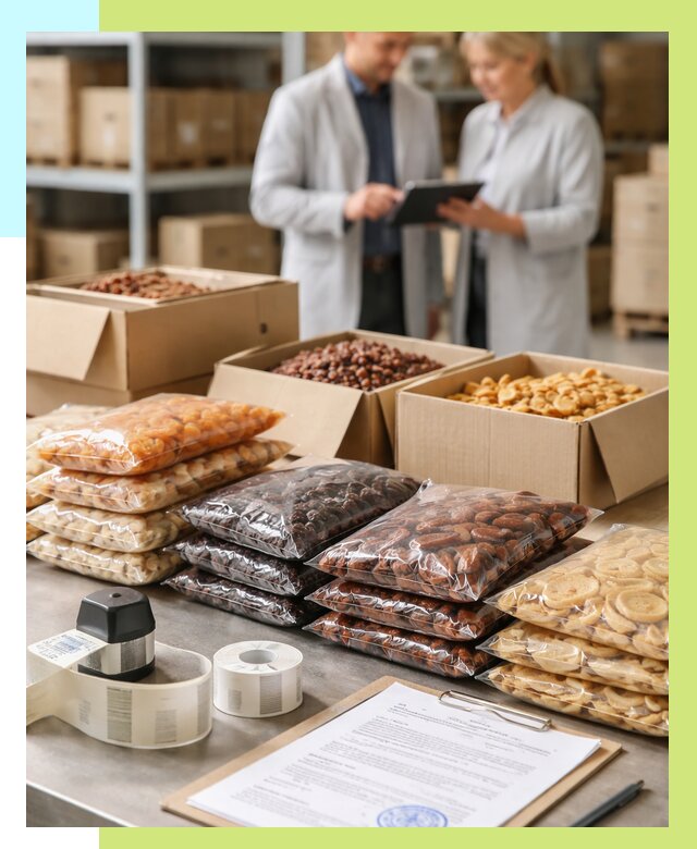 Сертификация сухофруктов в Карпинске от 12322 р. | Алешин-Кпн под ключ