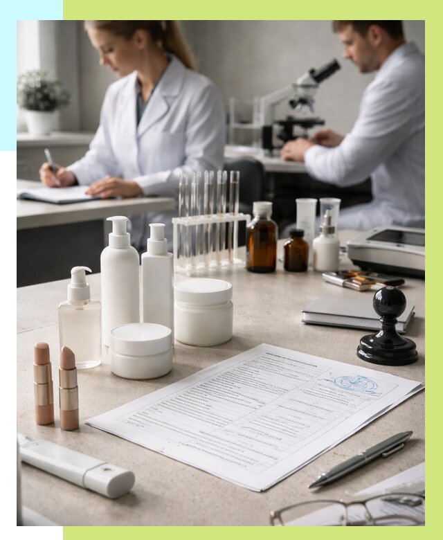 Сертификация косметики в Карпинске от 20536 р. - Алешин-Кпн