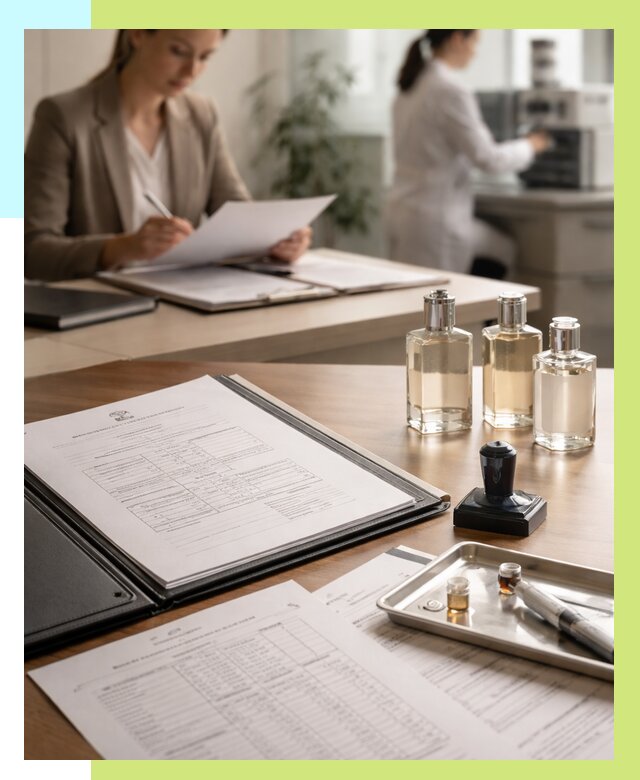 Сертификация парфюмерии в Карпинске от 15402 р. | Алешин-Кпн