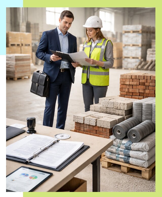 Сертификация строительных материалов в Карпинске от 20536 р. Алешин-Кпн