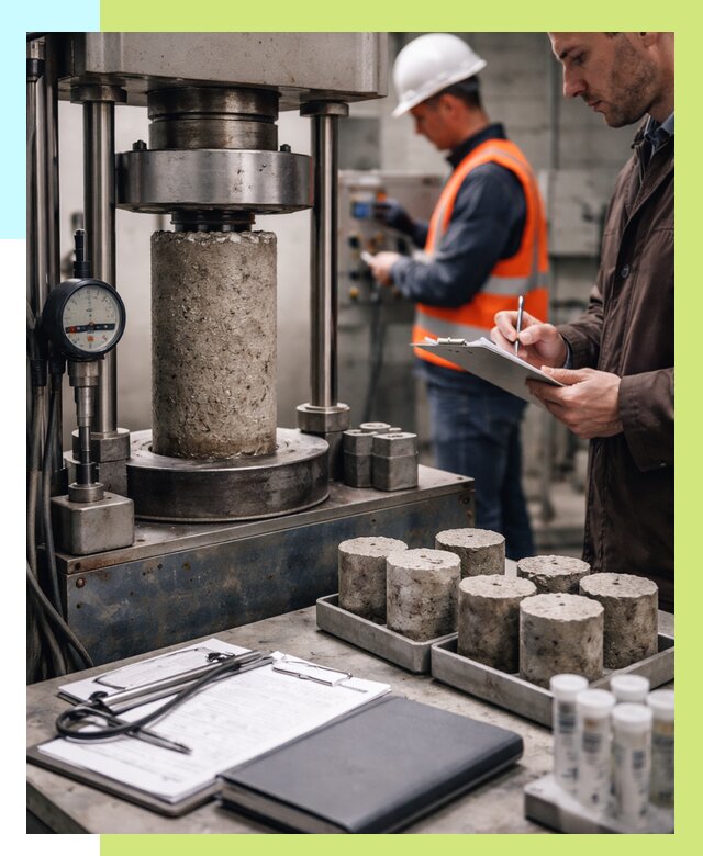 Сертификация бетона в Карпинске от 30804 р. сертификат | Алешин-Кпн