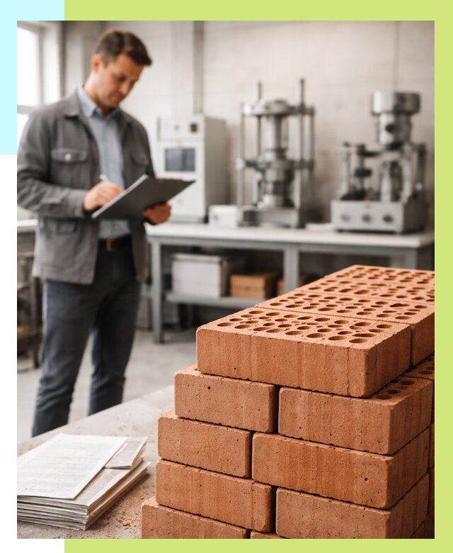 Сертификация кирпича в Карпинске от 15402 р. | Алешин-Кпн под ключ