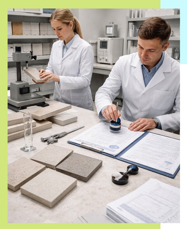 Сертификация плитки и керамики в Карпинске с документами