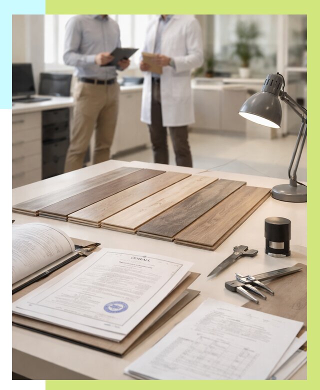 Сертификация ламината в Карпинске от 18482 р. под ключ | Алешин-Кпн