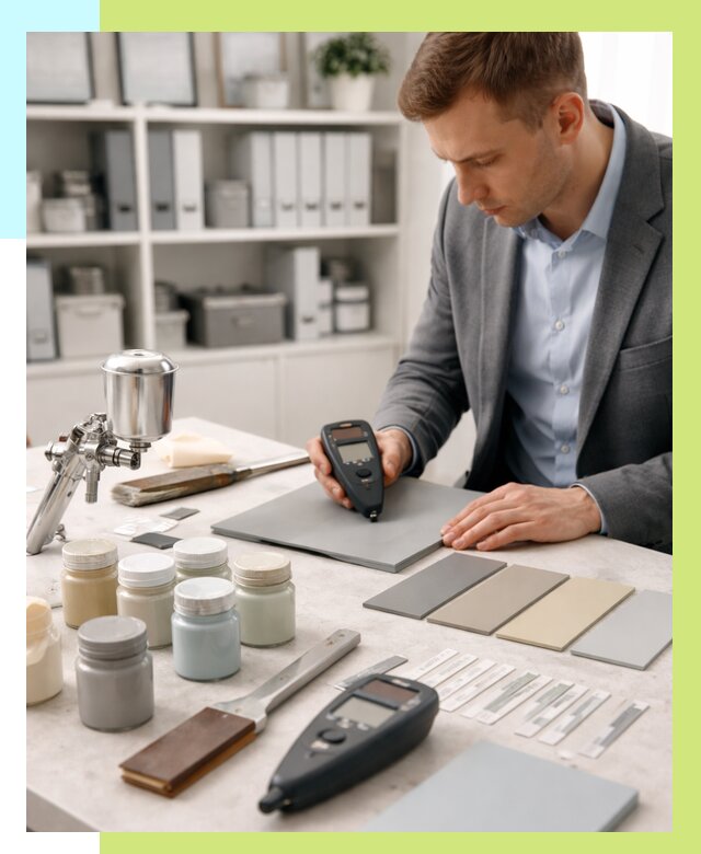 Сертификация краски в Карпинске от 25670 р. | Алешин-Кпн центр