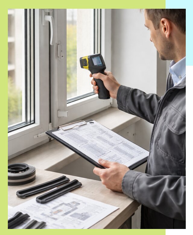 Сертификация окон в Карпинске: испытания, сертификаты, декларации