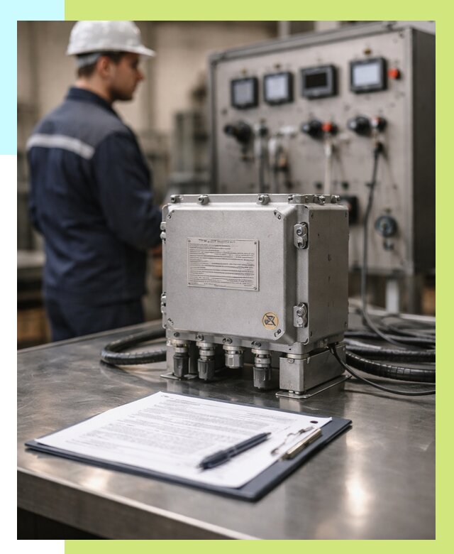 Сертификация взрывозащищенного оборудования в Карпинске от 35938 р. | Алешин-Кпн