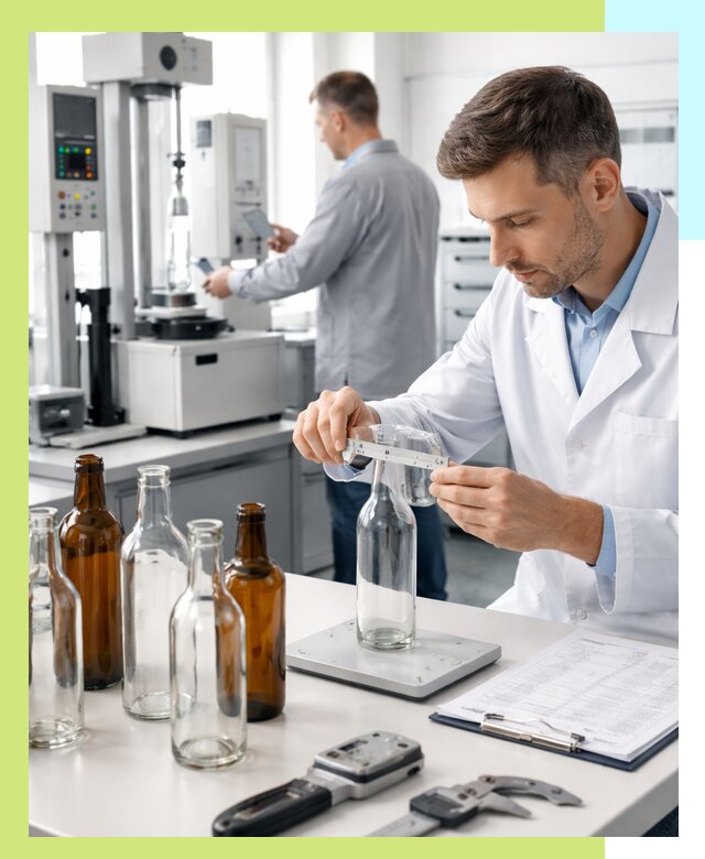 Сертификация стеклянных бутылок и сопутствующей упаковки в Карпинске