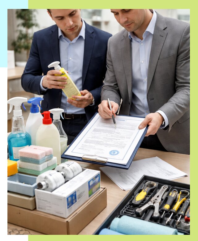 Сертификация хозяйственных товаров в Карпинске, от 18482 р. |Алешин-Кпн