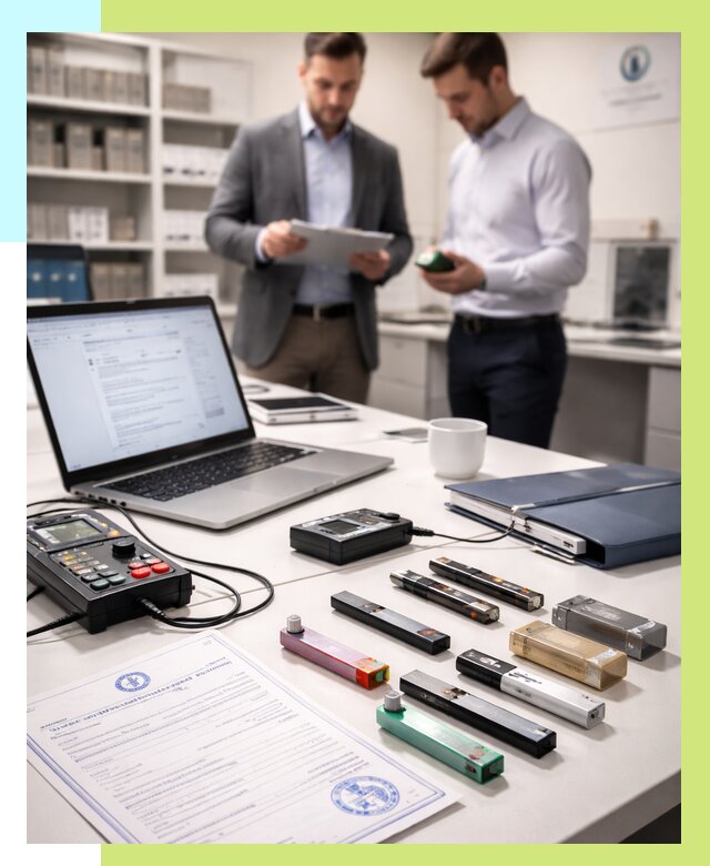 Сертификация электронных сигарет в Карпинске от 20536 р. | Алешин-Кпн