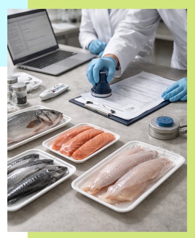 Сертификация рыбы и сертификат в Карпинске от 15402 р. | Алешин-Кпн