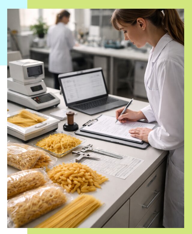 Сертификация макаронных изделий в Карпинске от 15402 р. | Алешин-Кпн