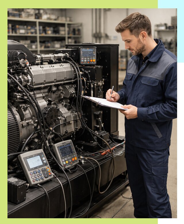 Сертификация дизельных генераторов и их оборудования в Карпинске