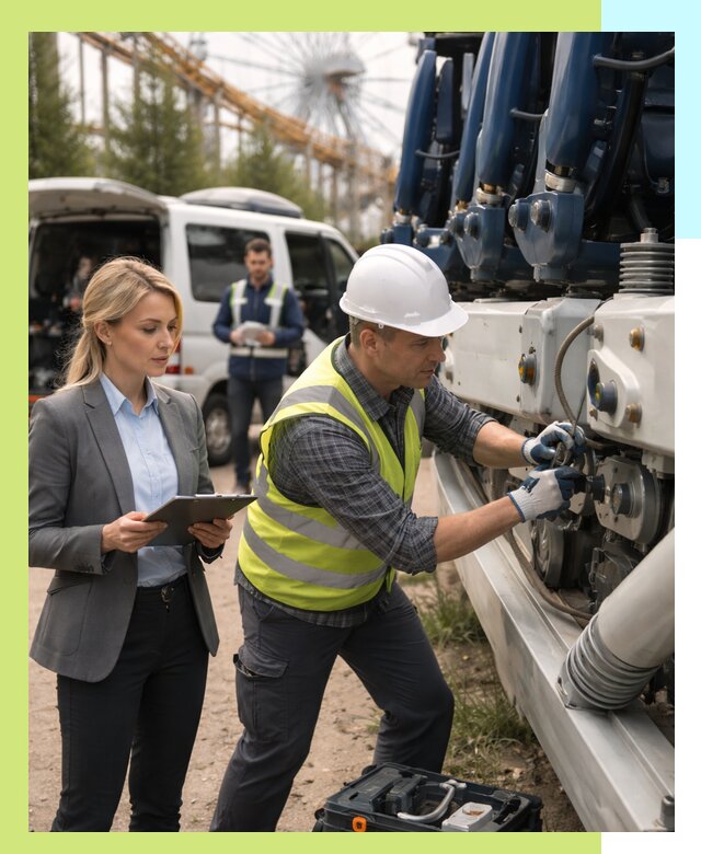 Сертификация аттракционов и проверка безопасности в Карпинске