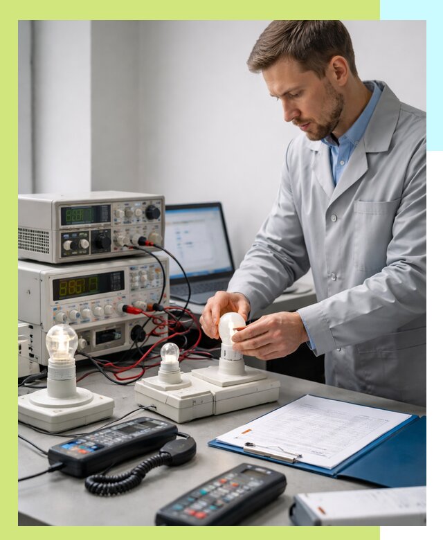 Сертификация ламп и светильников в Карпинске по нормативам