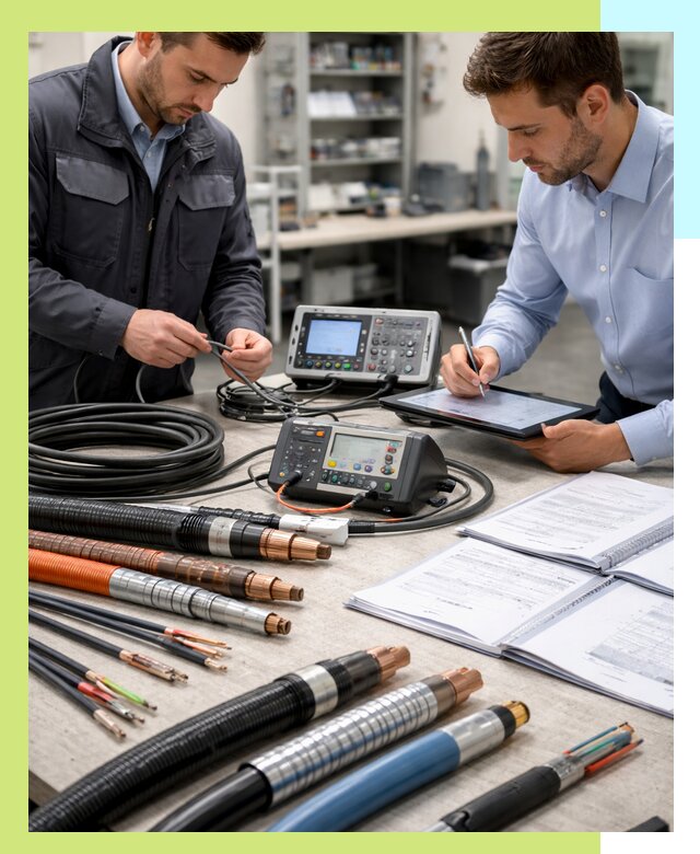 Сертификация кабеля и электропроводки в Карпинске под ключ