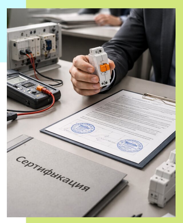 Сертификация выключателей под ключ в Карпинске от 15402 р. | Алешин-Кпн