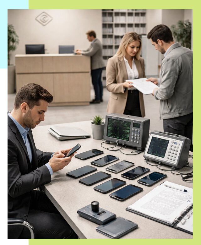 Сертификация телефонов в Карпинске от 25670 р. под ключ | Алешин-Кпн