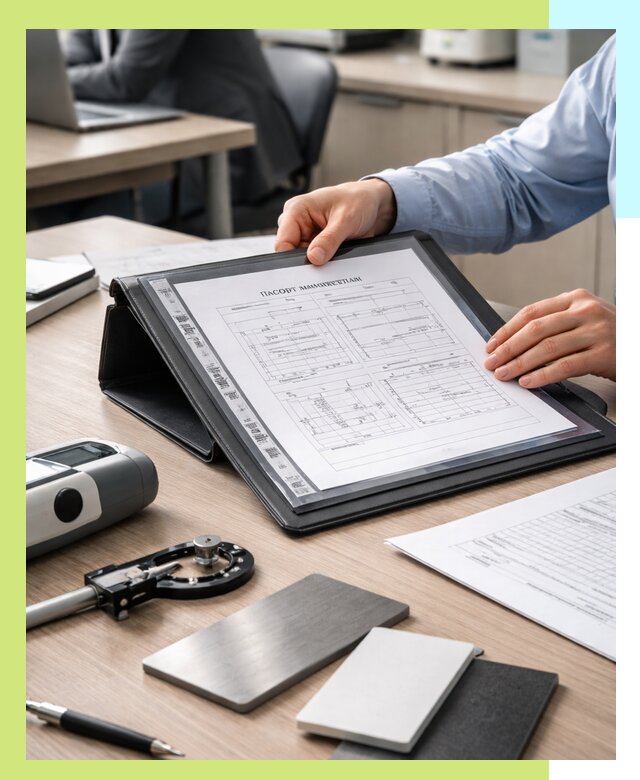 Оформление паспорта материала для продукции в Карпинске