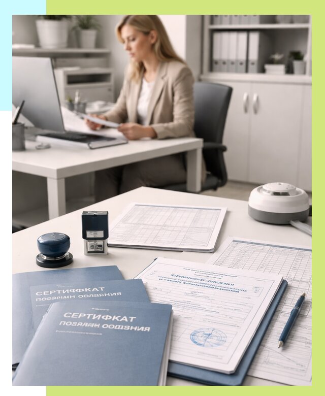 Сертификаты пожарной безопасности в Карпинске от 15402 р. | Алешин-Кпн