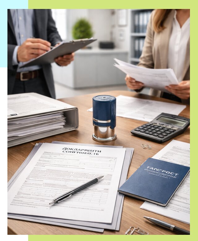 Декларация соответствия ТР ТС в Карпинске от 8214 р., Алешин-Кпн