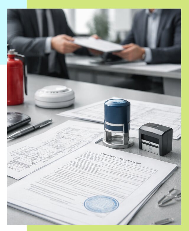 Декларация пожарной безопасности в Карпинске от 8214 р. | Алешин-Кпн