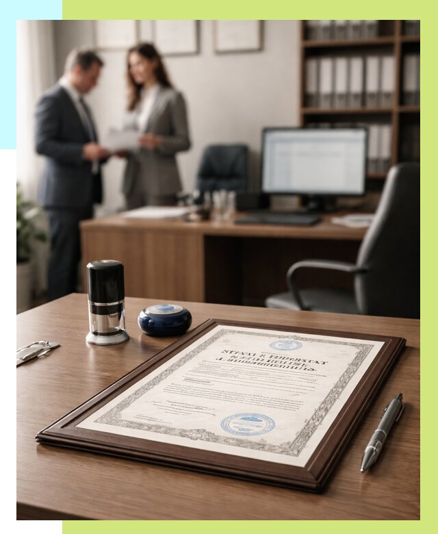 Свидетельство о регистрации продукции в Карпинске от 9241 р.|Алешин-Кпн