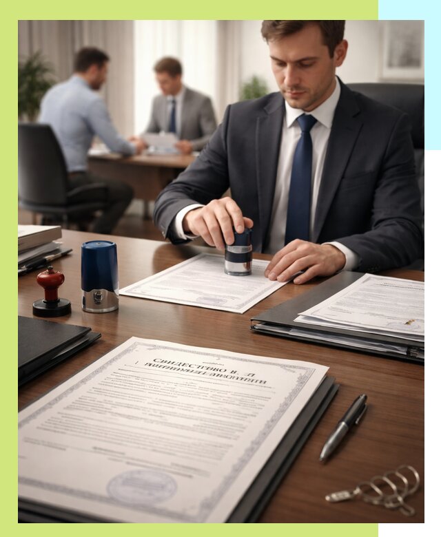 Оформление свидетельства о государственной регистрации в Карпинске