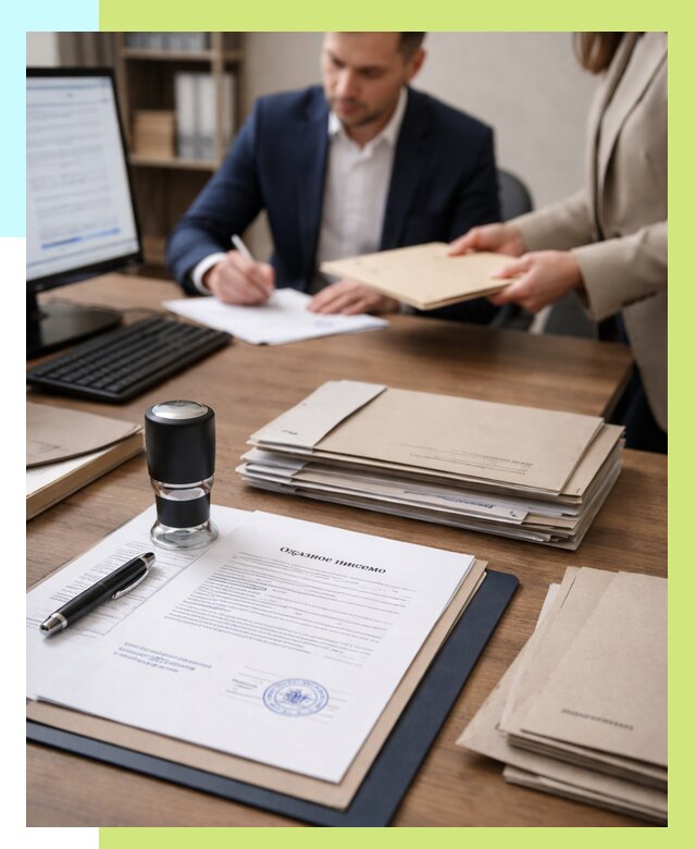 Отказное письмо для таможни в Карпинске от 3080 р, Алешин-Кпн