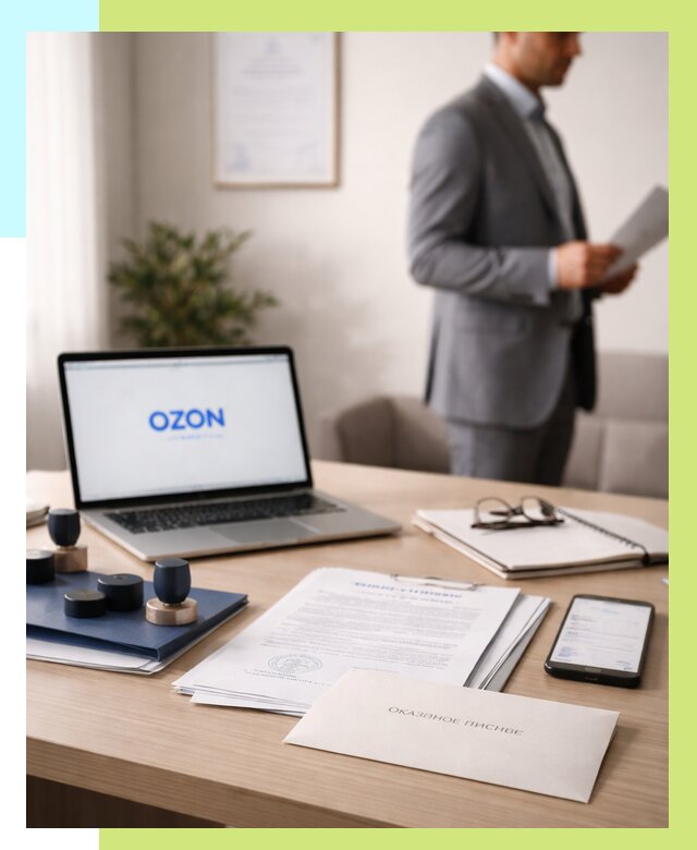 Отказное письмо для Ozon в Карпинске от 3594 р. | Алешин-Кпн