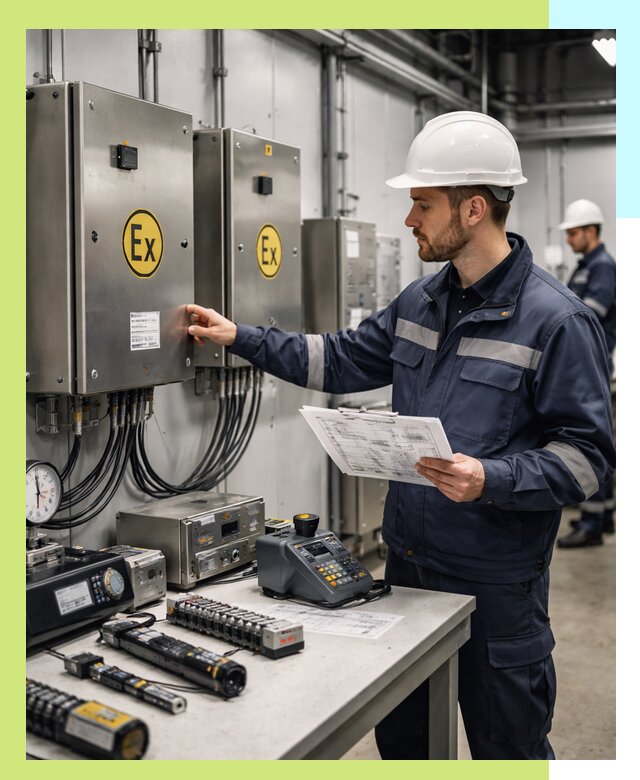 Сертификат взрывозащиты промышленного оборудования в Карпинске