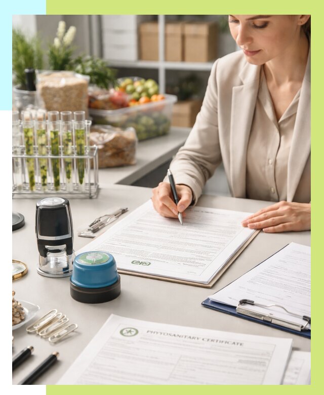 Фитосанитарный сертификат оформить в Карпинске от 4621 р. | Алешин-Кпн