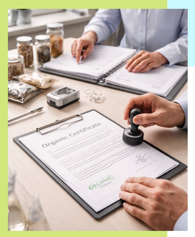 Получение органик сертификата для продукции в Карпинске