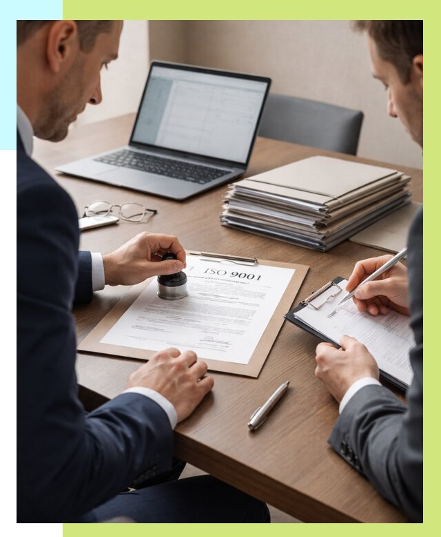 Сертификат ISO 9001 в Карпинске купить от 82144 р. | Алешин-Кпн