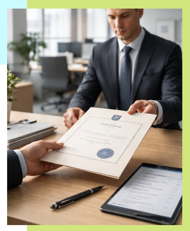 Сертификат ISO 30301 в Карпинске от 35938 р. | Алешин-Кпн - под ключ