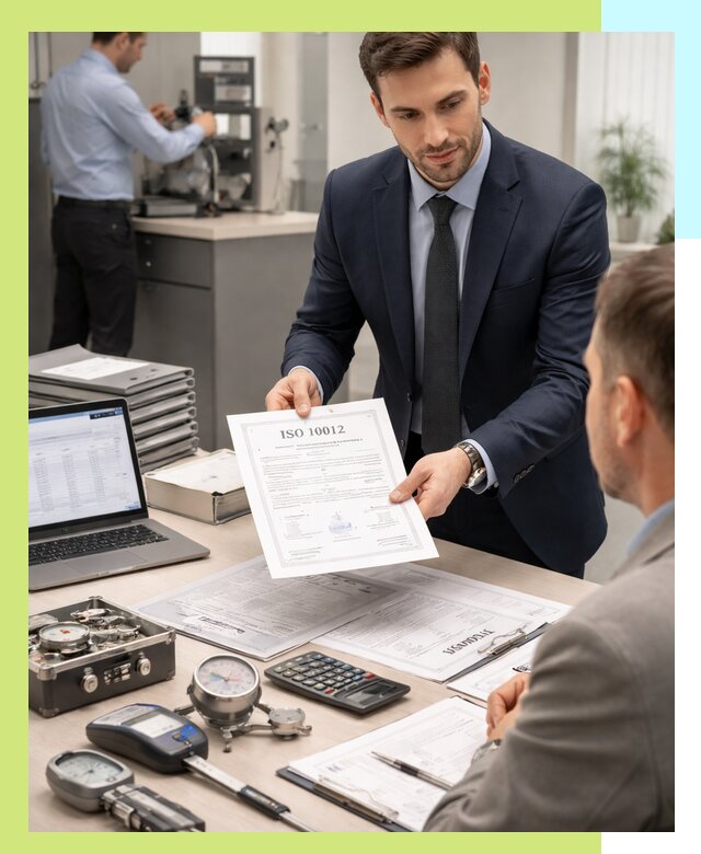 Выдача сертификата ISO 10012 по требованиям метрологии в Карпинске