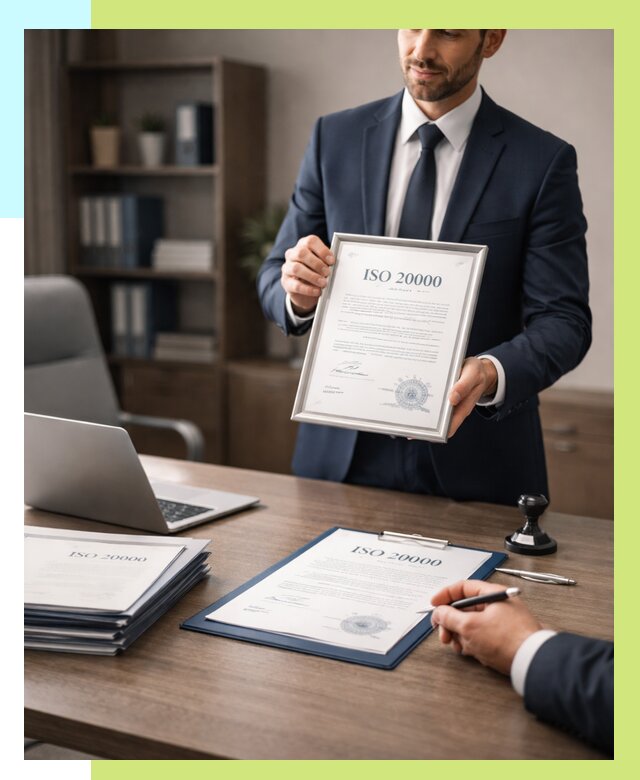 Сертификат ISO 20000 в Карпинске под ключ от 123216 р., Алешин-Кпн