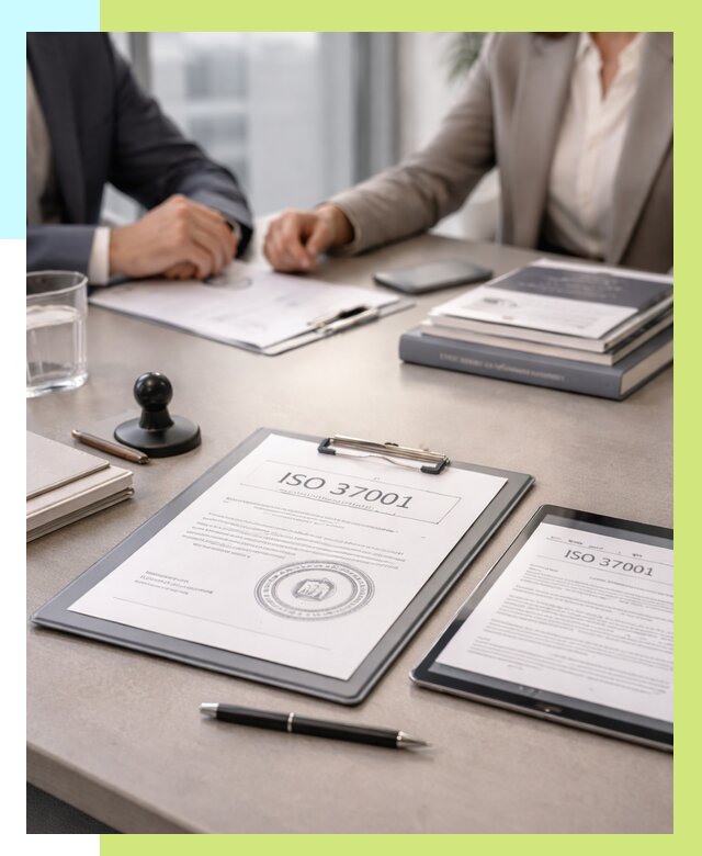 Сертификат ISO 37001 в Карпинске оформить от 123216 р. Алешин-Кпн
