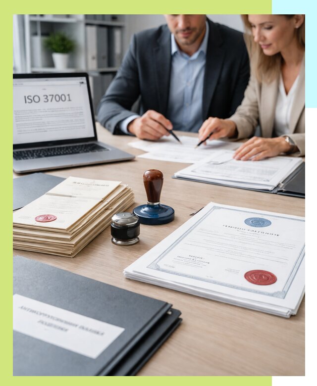 Получение сертификата ISO 37001 по системе борьбы с коррупцией в Карпинске